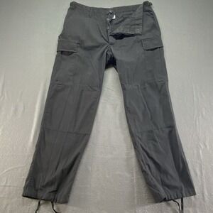 Propper‎ Pants Mens 38x31 Black Cargo Utility Workwear Button Fly Outdoor